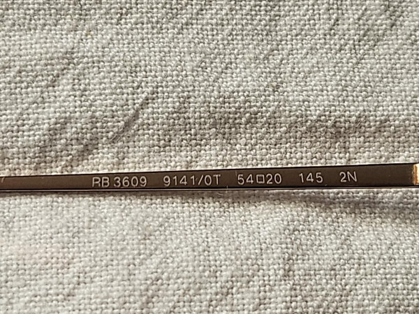 Ray ban - RB36099141/OT 54□20 145 2N 5,5 cm¤2 cl