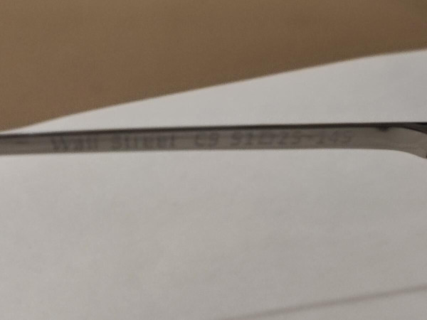 Albert l'mstein - Wall street C5 55x45¤22