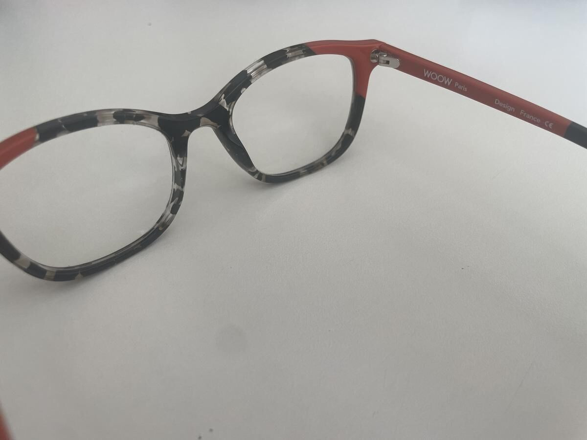 Monture Woow Paris orange et écaille  - Marry me 2 50¤18140 col 0907