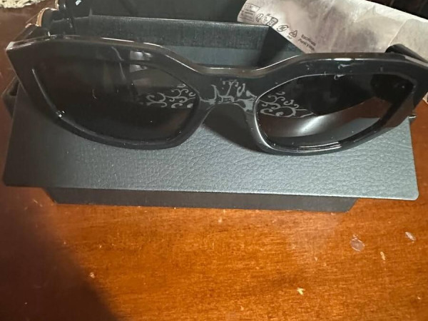 VERSACE - Irregular Biggie Sunglasses Black/Black (VE4361)