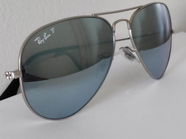 RAYBAN POLARIZED - RB3025 AVIATOR LARGE METAL 019/W3 135 3P 50¤14