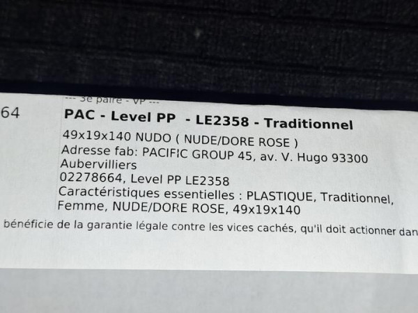 LEVEL - LE2358 NUDO 49 □ 19-140