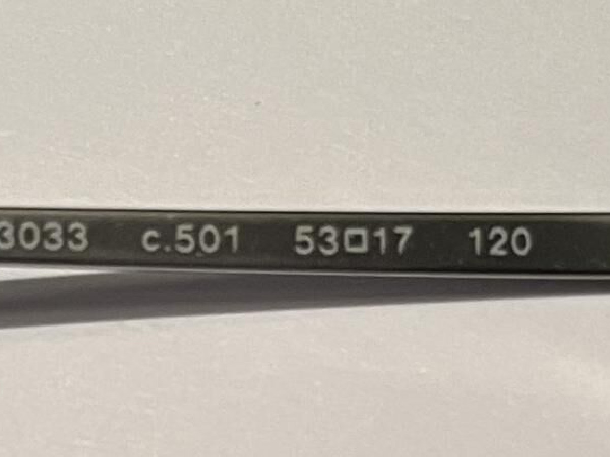 CHANEL - 3033 C501 53-17 120 53¤18