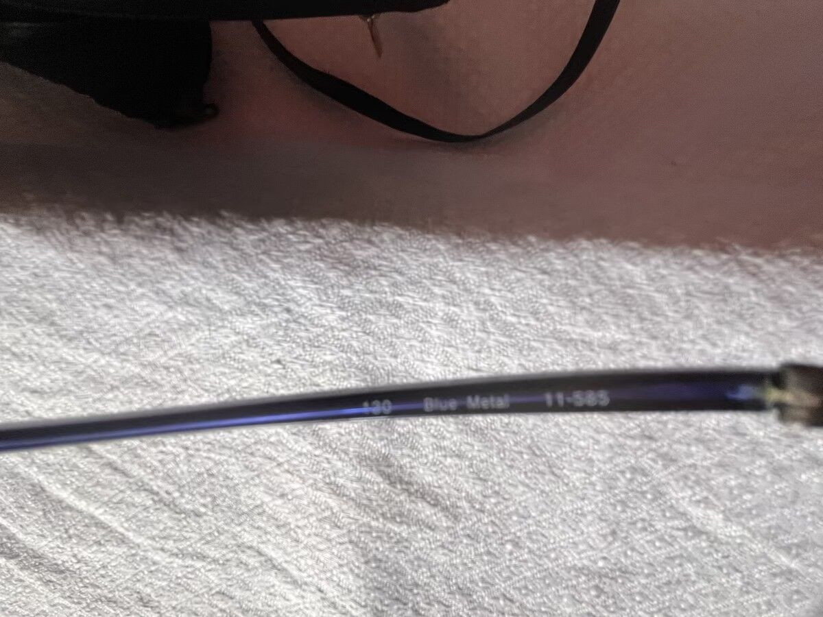 OAKLEY COSINE RX - 130 BLUE METAL 11-585 49¤19