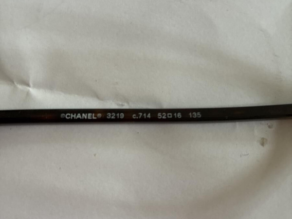 Chanel - Chanel 3219 c.714 52-16 135