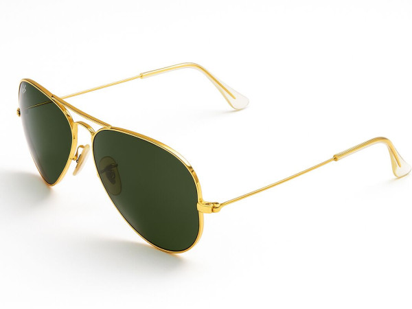 Ray-Ban Aviator Golden USA vintage - IBausch & Lomb – RB3025 58¤14