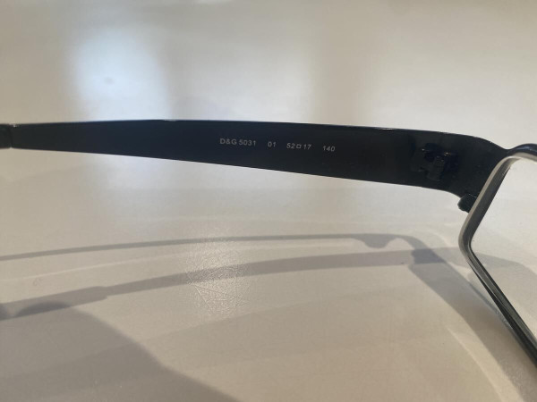 DOLCE GABANNA - DG5031 01 52/17 140