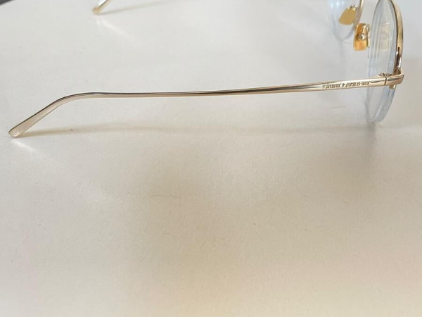 yves saint laurent - lunettes de vue rondes à logo gravé 51¤20