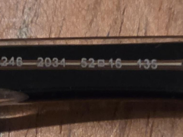 Monture Ray-ban de vue Noire - RB5246 2034 52¤46 13