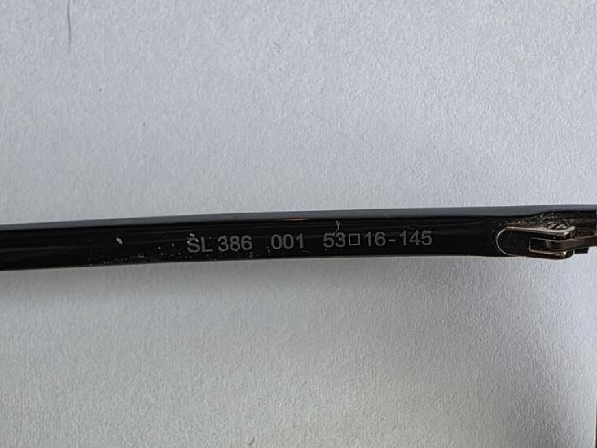 YVES SAINT LAURENT - SL 386 001 53¤16 - 145