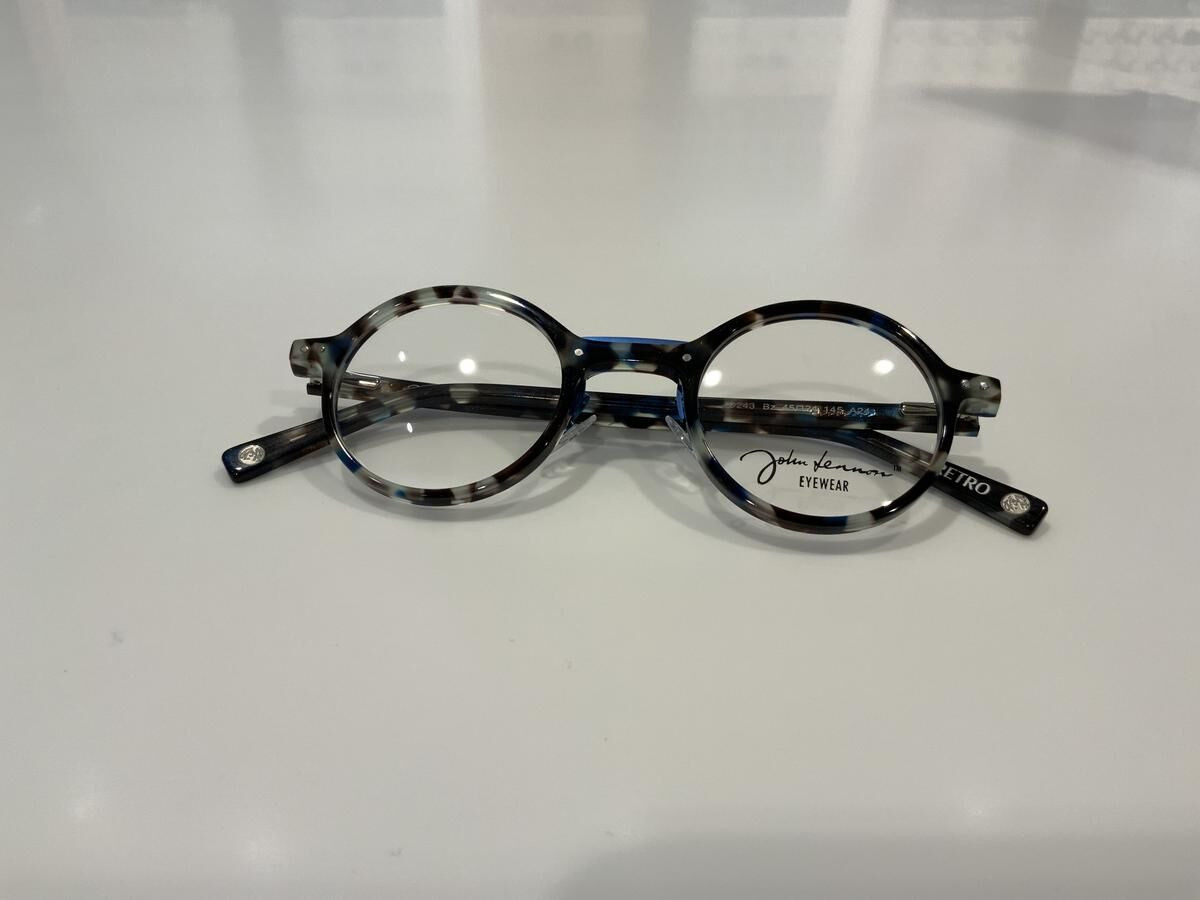 JOHN LENNON - JO243 Bleu écaille 45/24