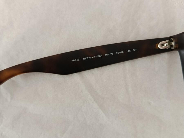 Ray-Ban - RB2132 NEW WAYFARER 894/76 55/18 145 3P