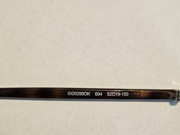 GUCCI  - GG0298OK 004 52□19-150