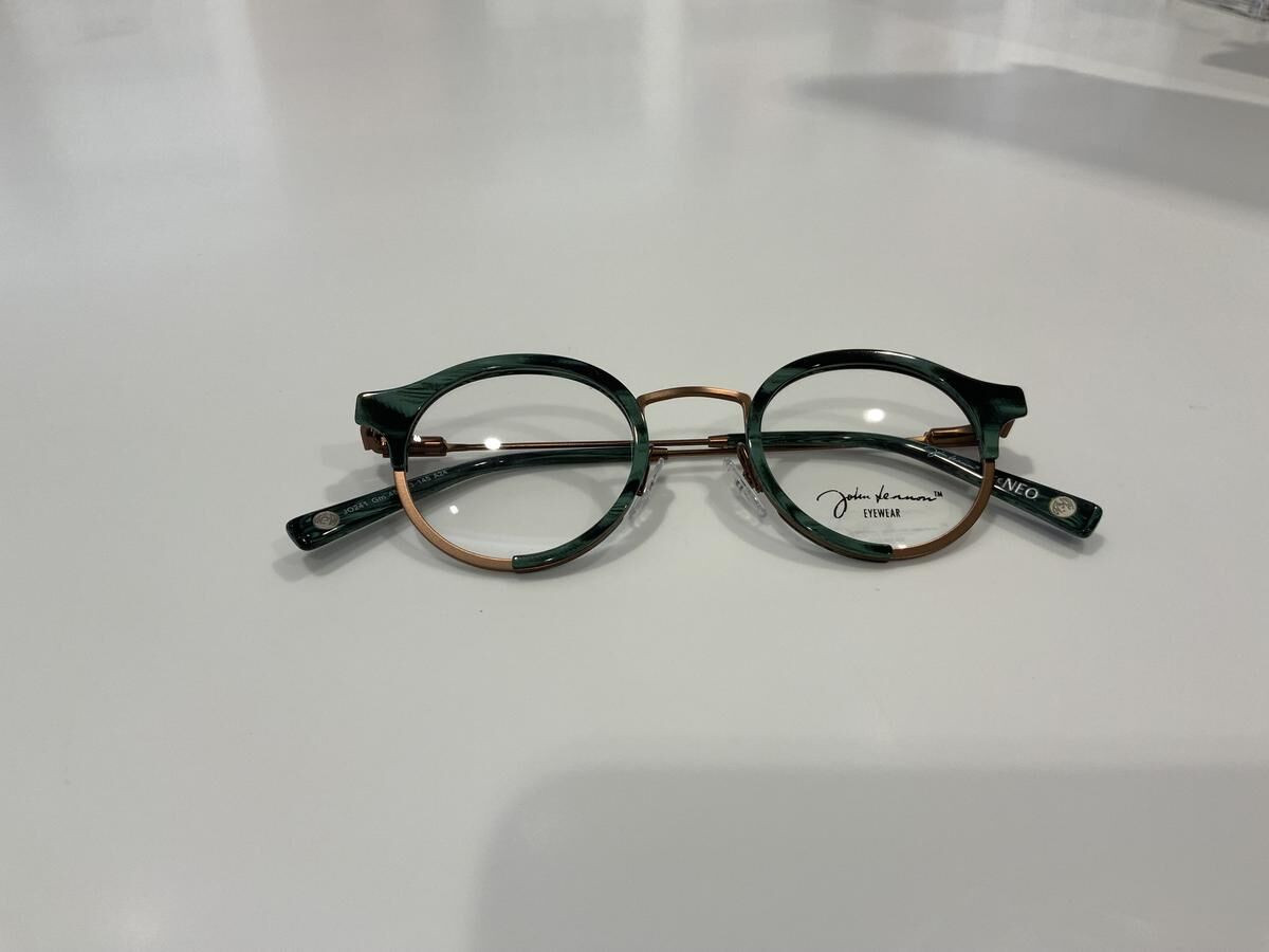 JOHN LENNON - JO241 vert marron 45/23
