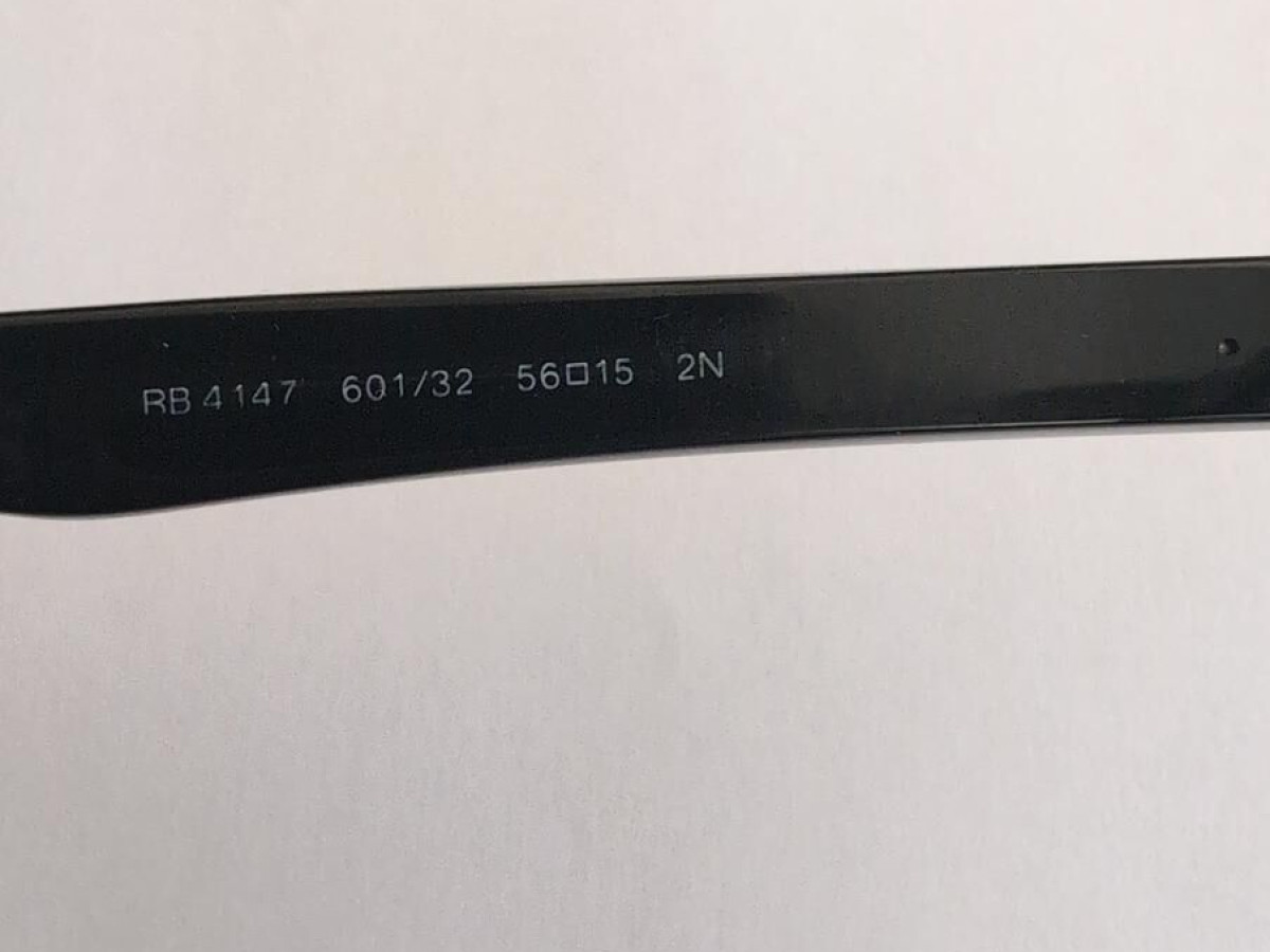 RAYBAN  - RB4147 601/32 56♦15 2N