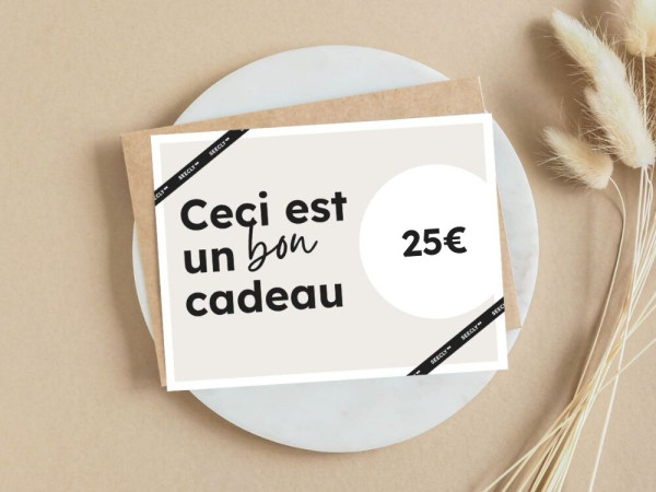 BON CADEAU 25€