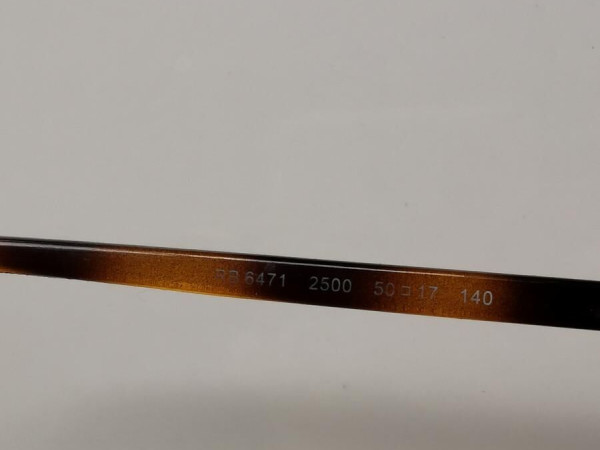 Ray-Ban - RB 6471 2500 50¤17