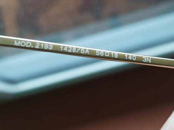 VERSACE - MOD 2193 1428/5A 56/18 140 3N