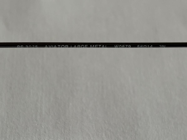 Rayban - Rb3025 AVIATEUR LARGE 58/14