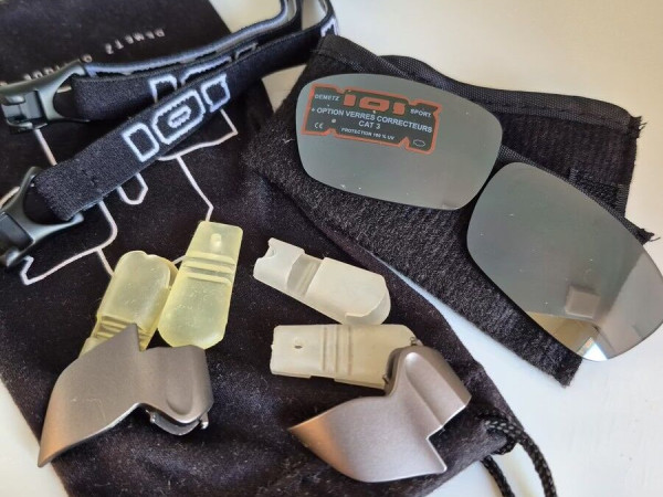 DEMETZ sport - Translation noir brillant gris 58&curren;16