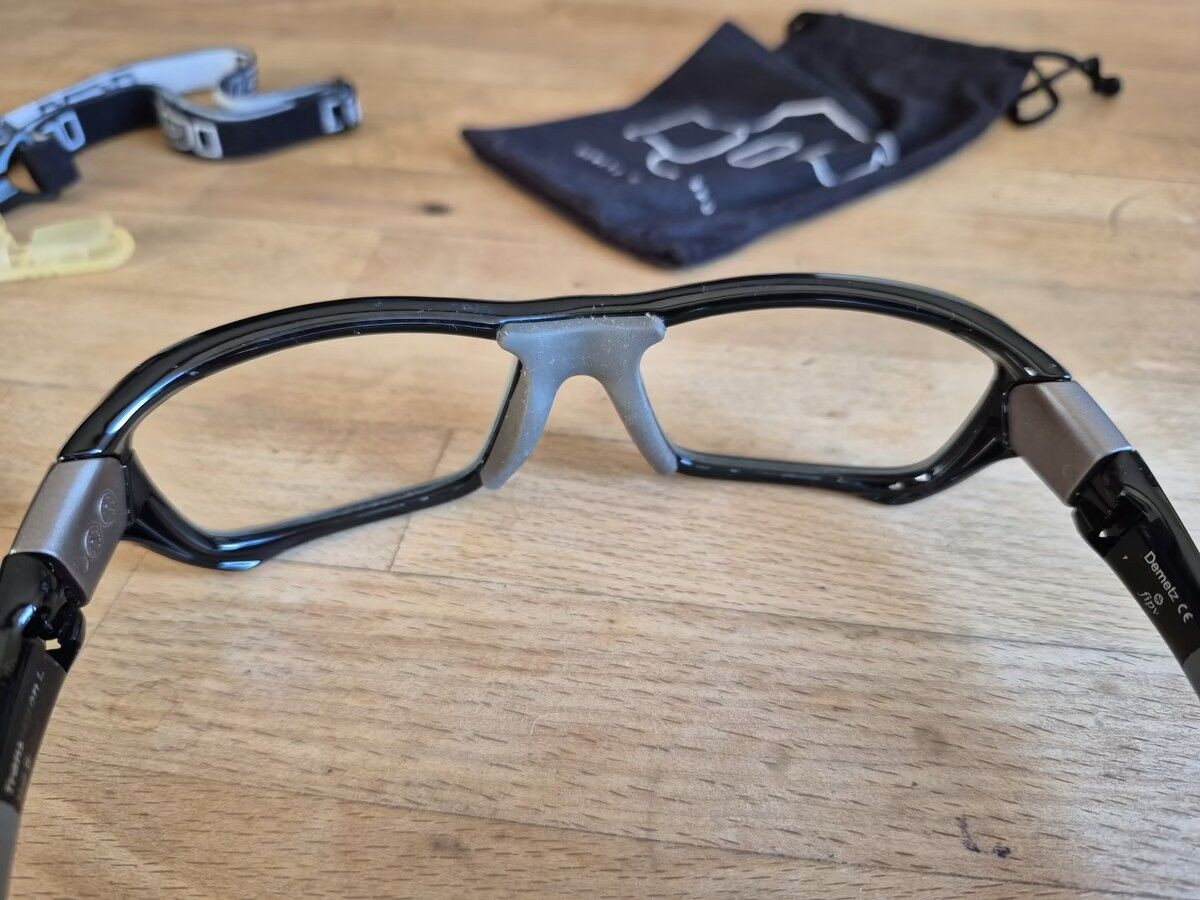 DEMETZ sport - Translation noir brillant gris 58&curren;16