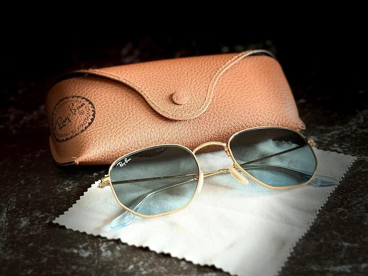 lunettes des soleil Ray-Ban - RB 3548N 001/30 HEXAGONAL