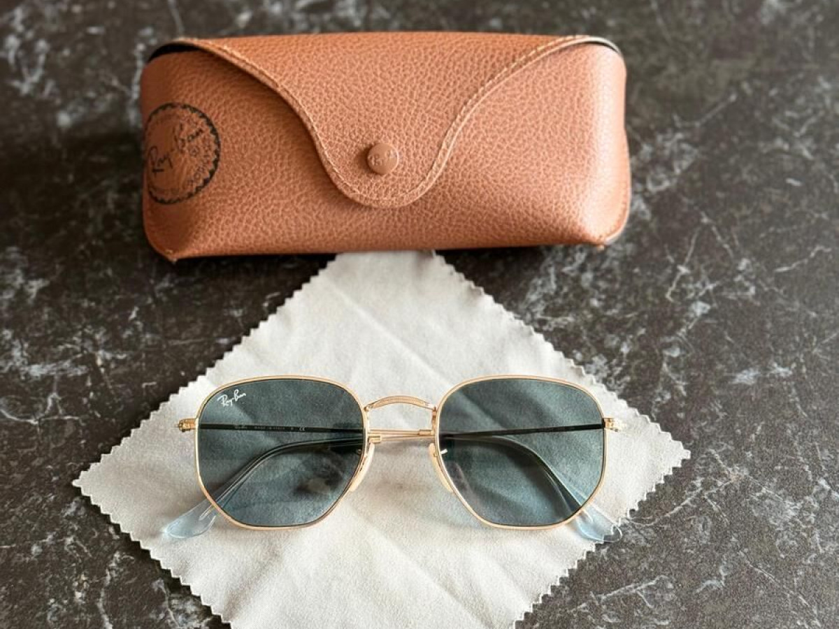 lunettes des soleil Ray-Ban - RB 3548N 001/30 HEXAGONAL