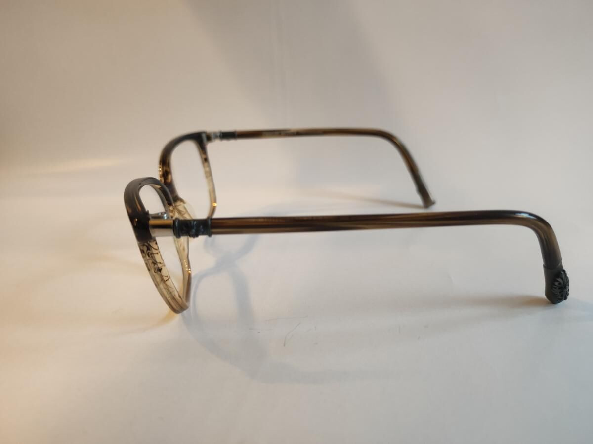 Chrome hearts - Landing strip II num&eacute;ro s&eacute;rie 5803297 52&curren;15 manchons argent massif