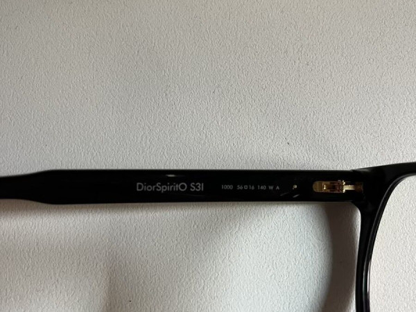 Dior - DIORSPIRITO S3I 1000 shiny black 56&curren;16 Thelios Dior