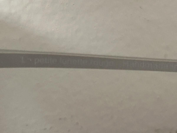 La Petite Lunette Rouge - Fund Capt XL - Blacksil 55&curren;24