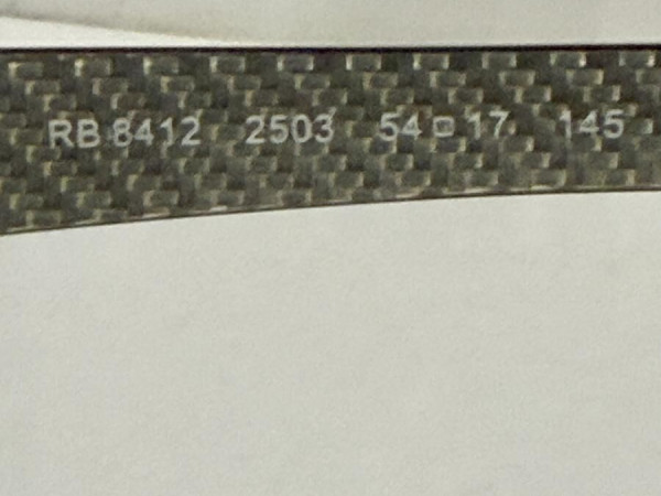 Ray ban - RB8412 2503 54/17 145