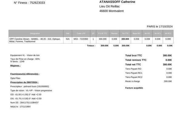 Caroline Abram - Mabel 316  48&curren;20