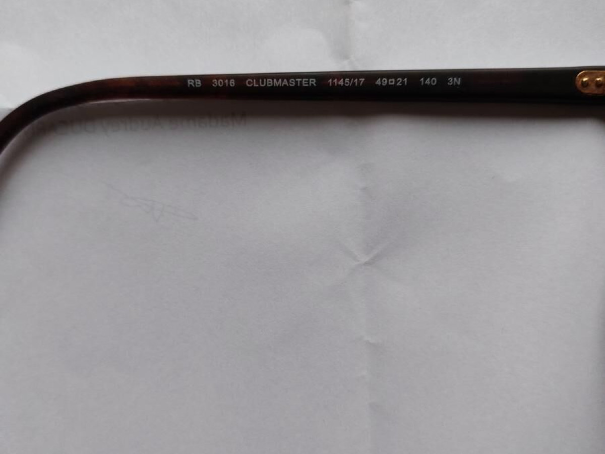 Rayban - RB3016 clubmaster 1145/17 49¤21