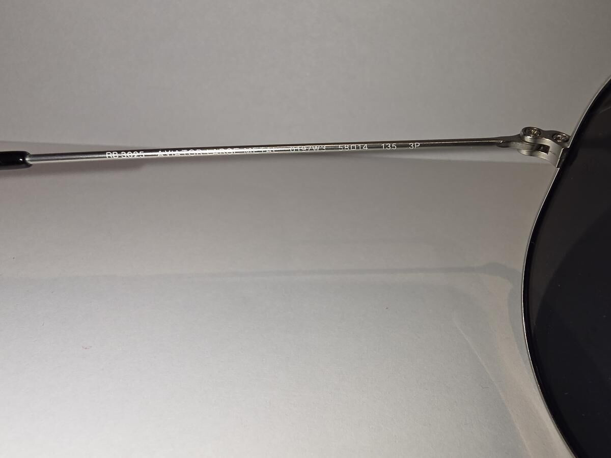 Ray-Ban - RB3025 Aviator Large Métal 019/W3 58¤14