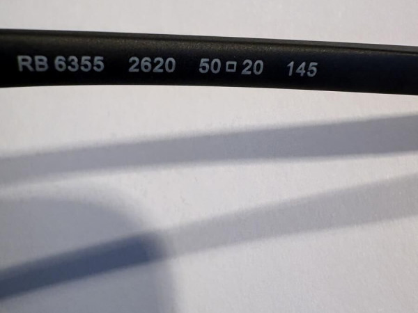 Ray-Ban - RB 6355 2620 50 20 145 42/40