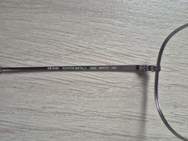 Ray-ban - RB6489 aviator metal II 55&curren;14