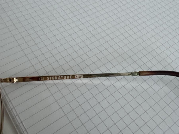 Lunettes aviateur Signature Krys - COM2009 212 54&bull;18-145 COD