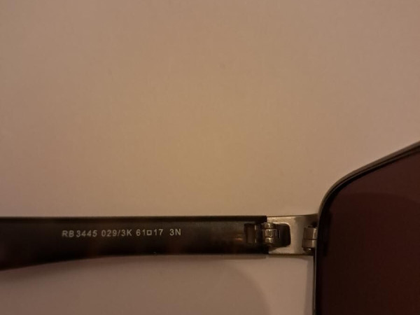 Rayban-3445 - RB 3445 0283k 61017 3N 140mm&curren;