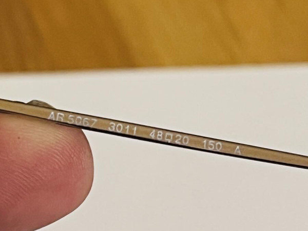 Armani - AR5067 3011 taille 48*20 150A