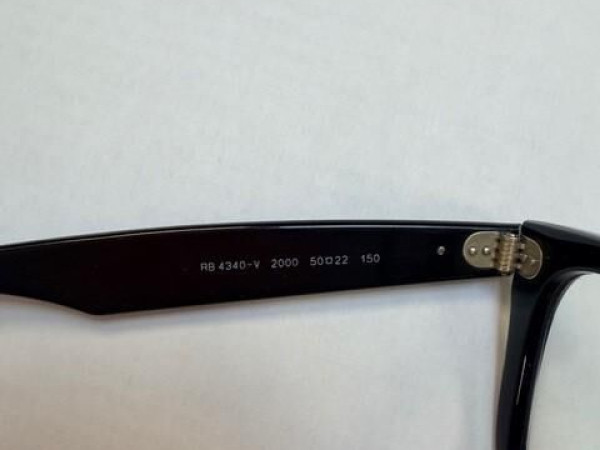 RAY-BAN - WAYFARER RB4340-V 50&curren;22 150