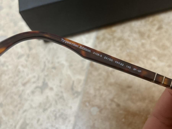 Persol - 3108-s typewriter edition 49&curren;22