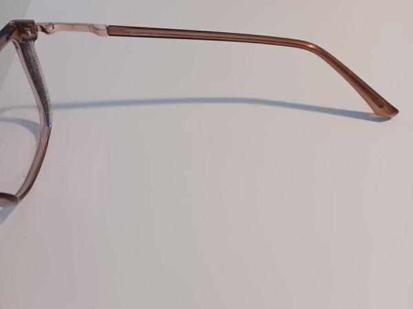 Monture papillon en ac&eacute;tate taupe et d&eacute;tails strass sur le c&ocirc;t&eacute; Firmoo - 0189 54 15-143-C7 54&curren;15