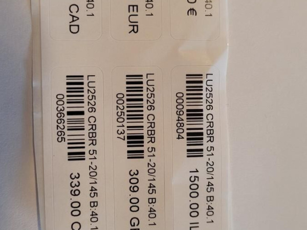 Lukas - LU2526 CRBR 51¤20/145 B