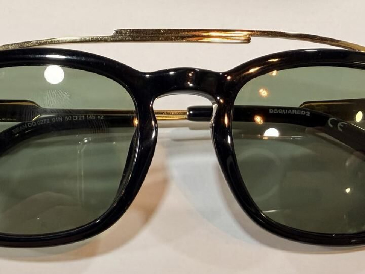 DSQUARED2 - DQ0272 01N SHINNY BLACK/GREEN 50¤21
