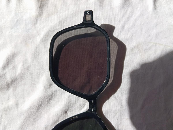 Afflelou clip polaris&eacute;e noir - CF012 BK01 5,5&curren;1