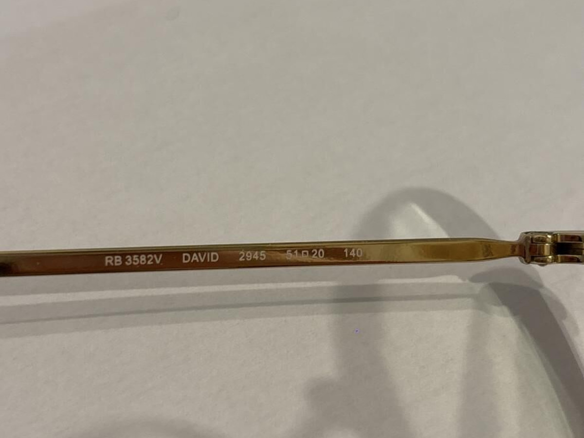 Ray-Ban - RB3582V DAVID 2945 51&curren;20 140