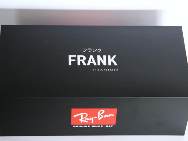 RAY-BAN- RB 8258 3141K8 FRANK II TITANIUM - Made in Japan &ndash; Chromance - 51&curren;20