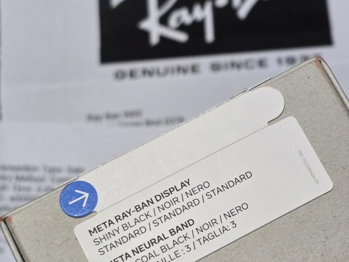 Ray-ban - Meta display