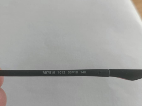 Ray-ban - RB7516 1012 50¤18