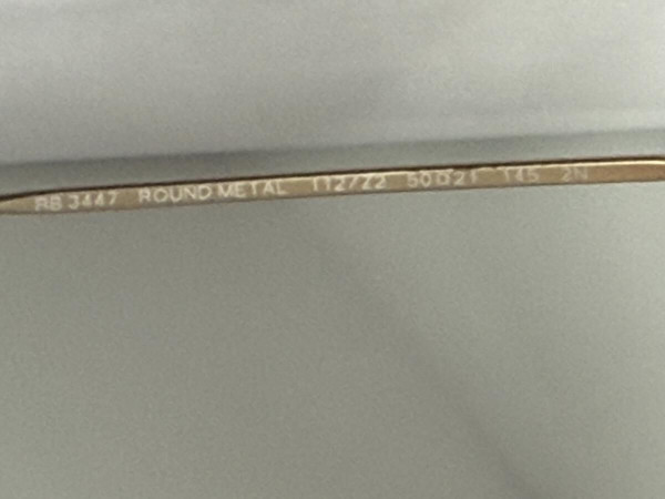 Ray Ban - RB 3447 Round Metal 50¤20